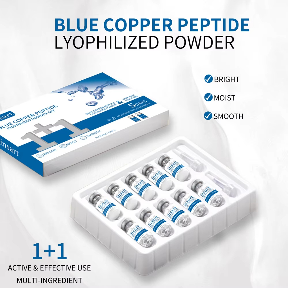Blue Copper Peptide Lyophilize - đánh giá và giá Oligopeptide Wrinkle