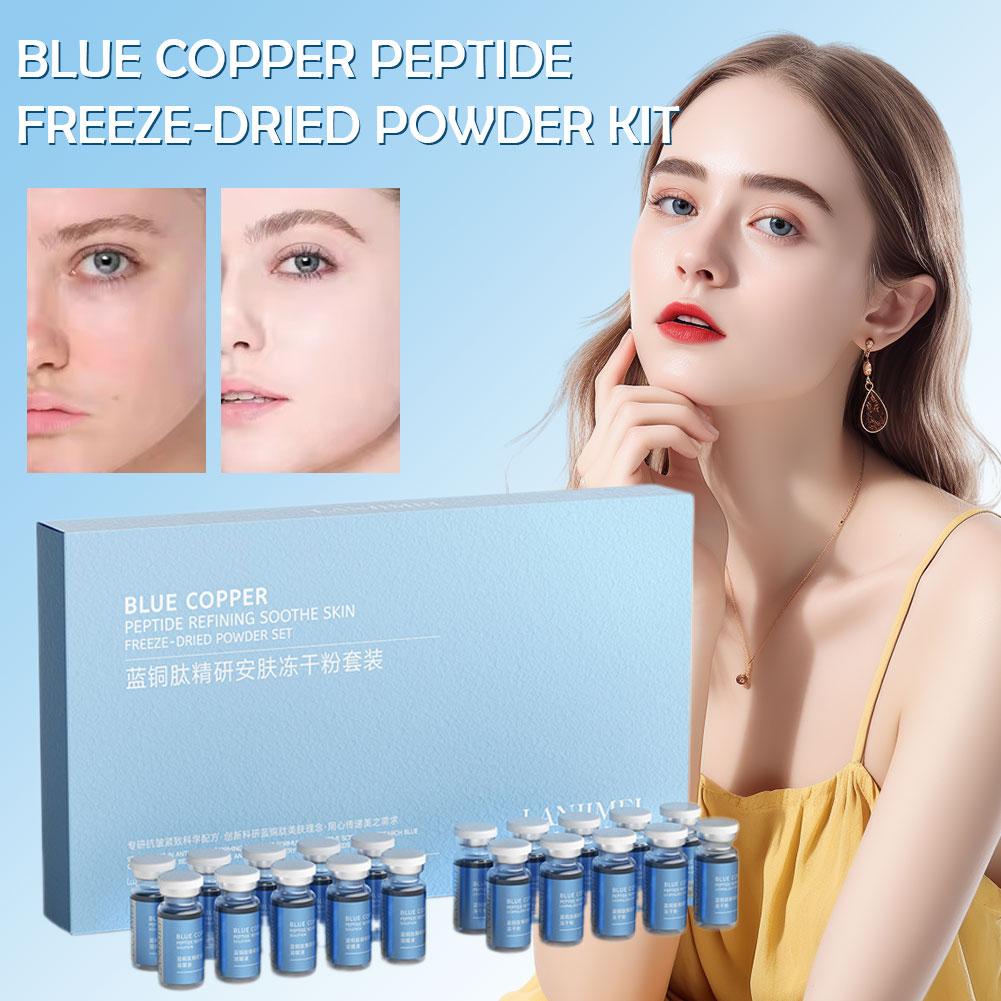 30mg Blue Copper Peptide Freez - đánh giá và giá Oligopeptide Wrinkle