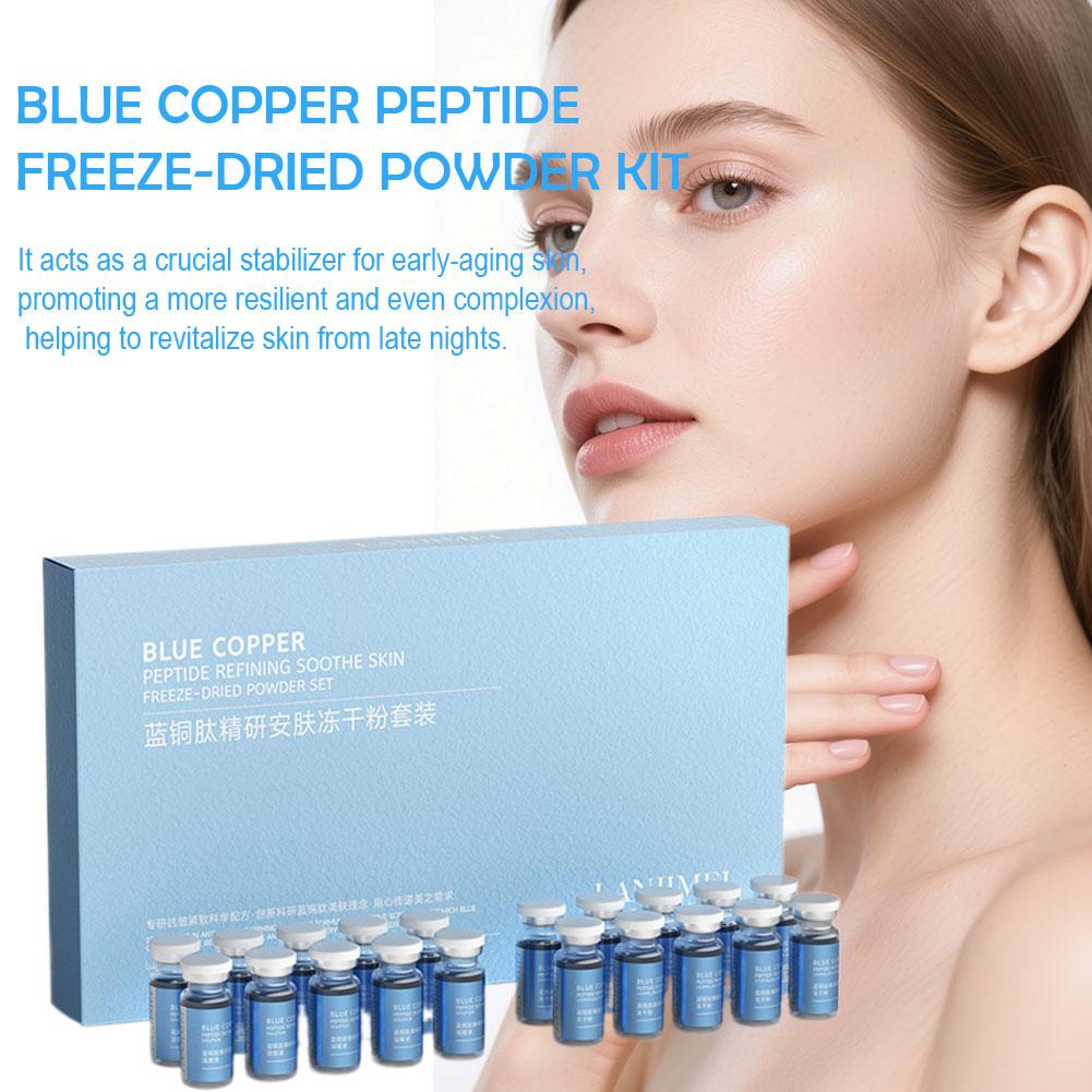 30mg Blue Copper Peptide Freez - đánh giá và giá Oligopeptide Wrinkle