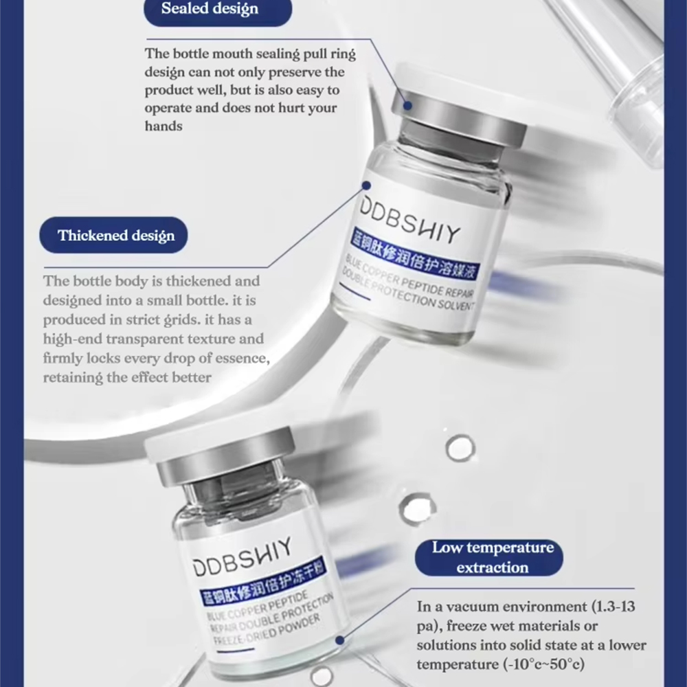 Blue Copper Peptide GHK-Cu Fre - đánh giá và giá Oligopeptide Wrinkle